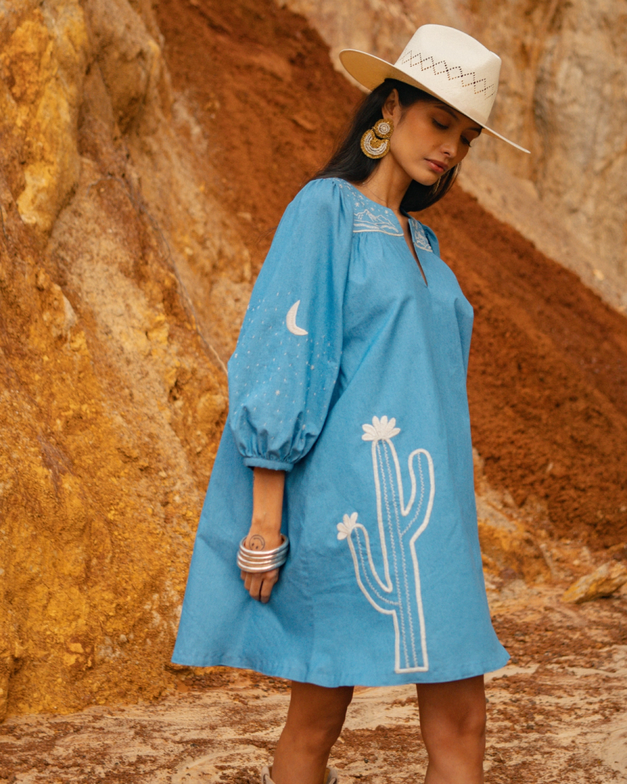 Mi Golondrina Chela Short Dress