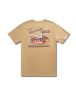 Closeup detail view of Men's Store Front Pocket T-Shirt - Khaki/Multi