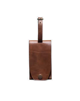 Image of the bartlett luggage tag on a plain background