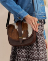 View of Women's Sierra Saddle Bag - Brown Multi