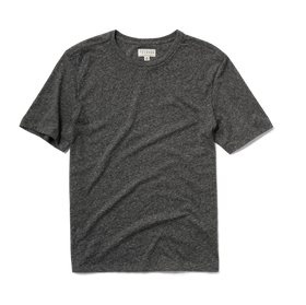 Flatlay image of the Men's Tri Blend Heather Tee