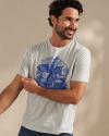 Image of the Men's Cowboy Sketchbook Tee in a studio