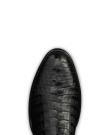 Toe view of The Dean - Carbon Caiman on plain background