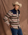 Man wearing Wildcat Overshirt with Cowboy hat