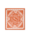 Front view of Gameday Bandana - Burnt Orange on plain background