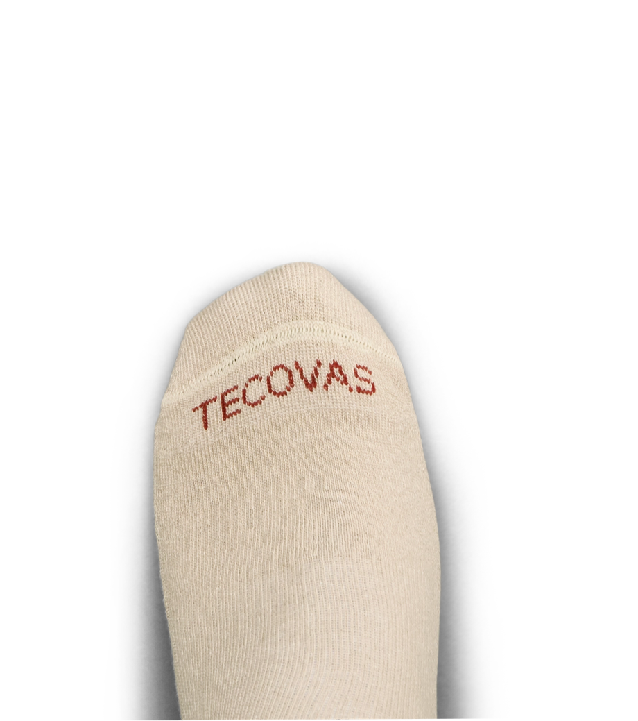 Toe view of Over-The-Calf Socks (3-Pack) - Cactus/Mosaic Multi on plain background