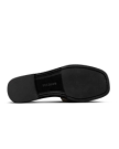 Sole view of The Carmen - Black/Bone on plain background