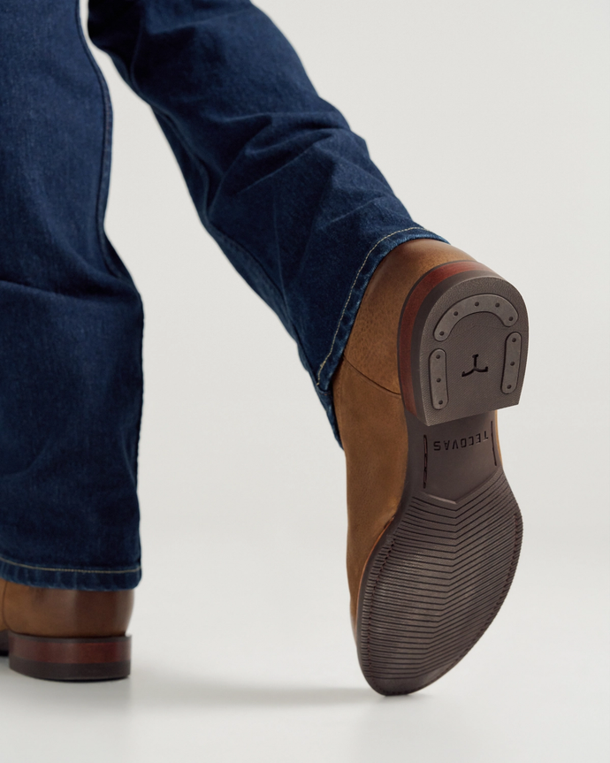 View of The Glen - Light Mesquite Cowhide