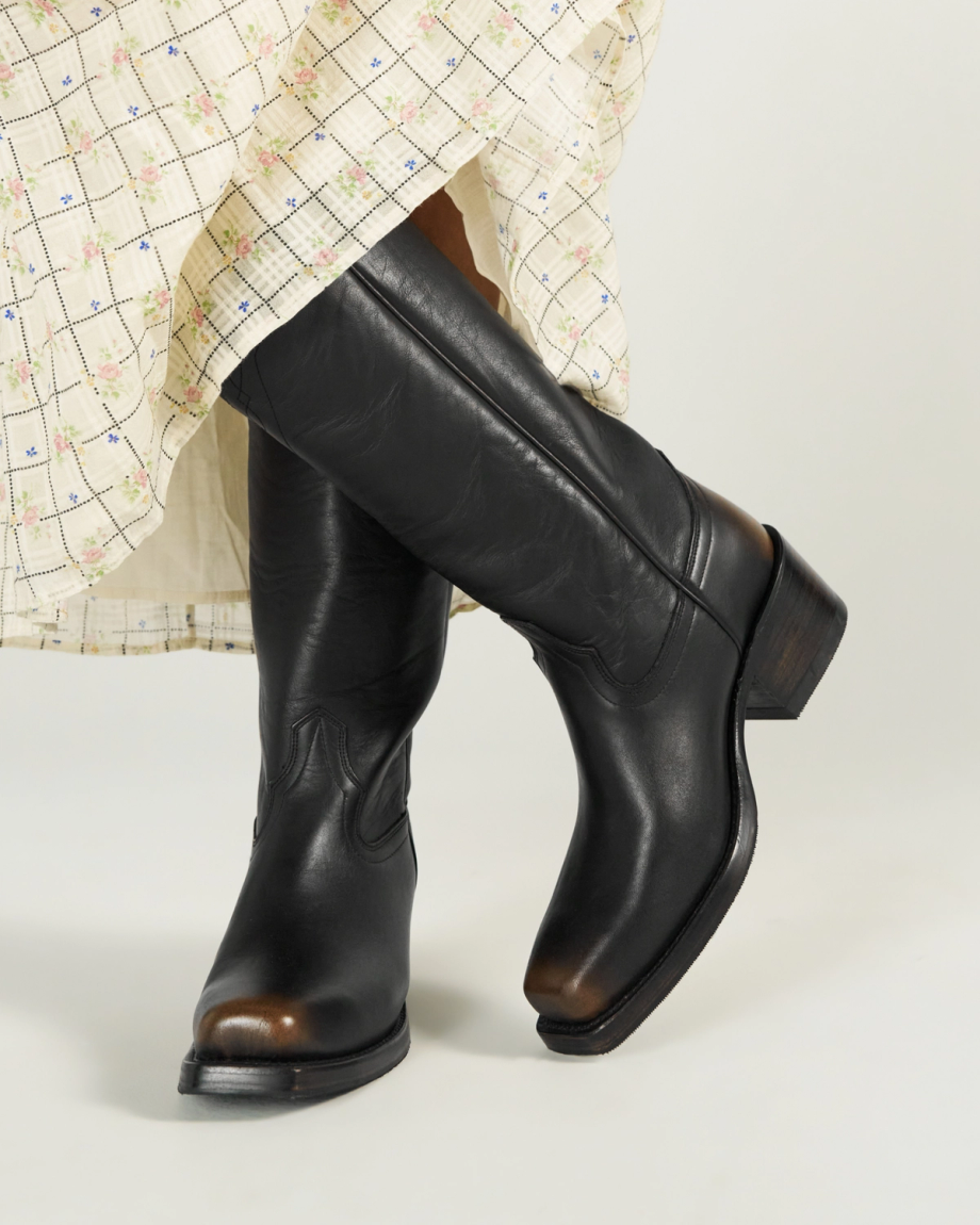 View of The Charlie - Midnight Cowhide