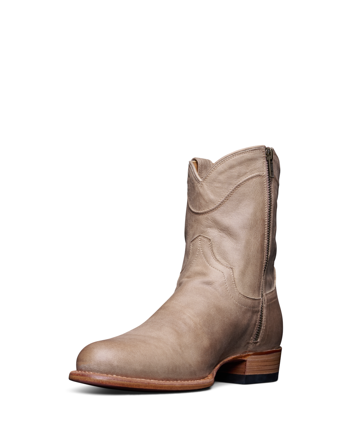 Side zipper 2025 cowboy boots