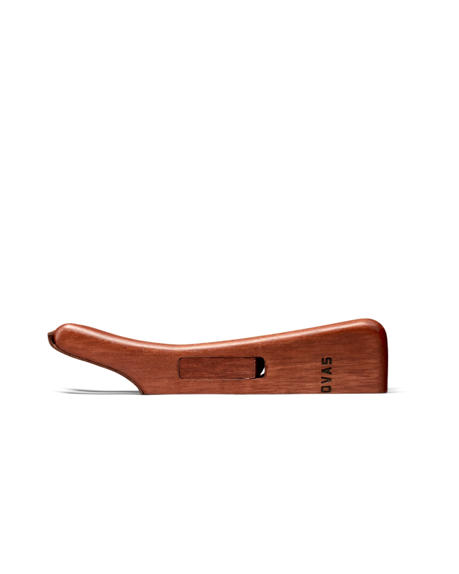 Folded view of Travel Boot Jack - Brown/Mocha on plain background