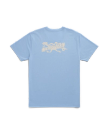 Back view of Men's Roadrunner T-Shirt - Chambray/Bone on plain background