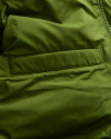 Closeup view of Men's Western Puffer Vest - Olive Drab