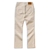 Back view of Women's High-Rise Straight Jean (II) - Natural on plain background
