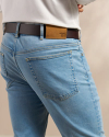 Closeup view of Men's Premium Standard Jeans (II) - Light