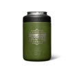 Olive green Yeti bottle with tecovas logo