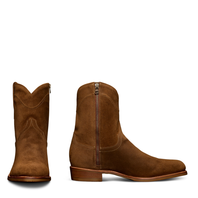 The Dean in Whiskey Roughout - Men's Zip Boot | Tecovas The Dean in Whiskey Roughout - Men's Zip Boot | Tecovas