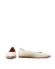 Pair view of The Misty - Bone Cowhide on plain background