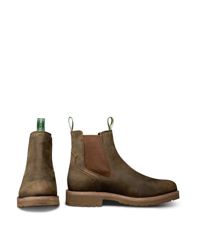 Pair view of The Rugged Chelsea - Canteen Cowhide on plain background