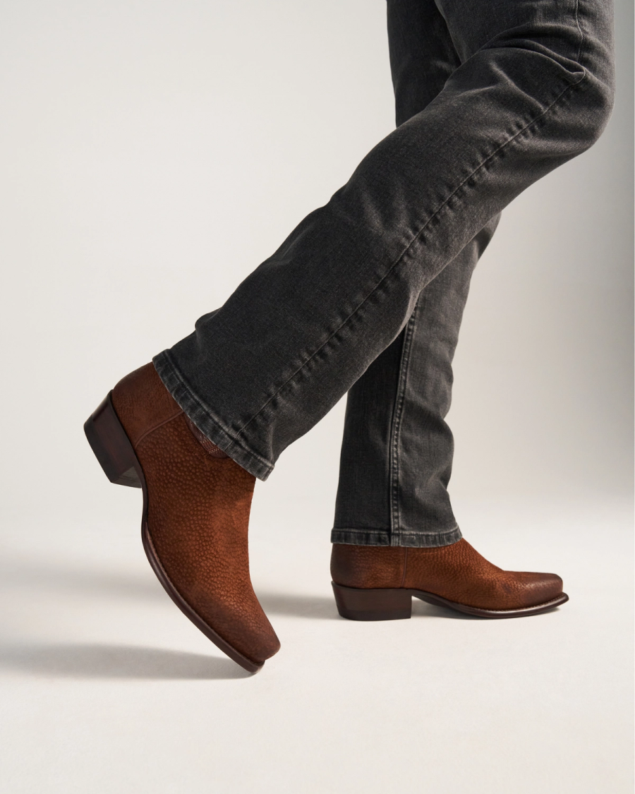 The Warren Cowboy Boot - Brown carpincho | Tecovas