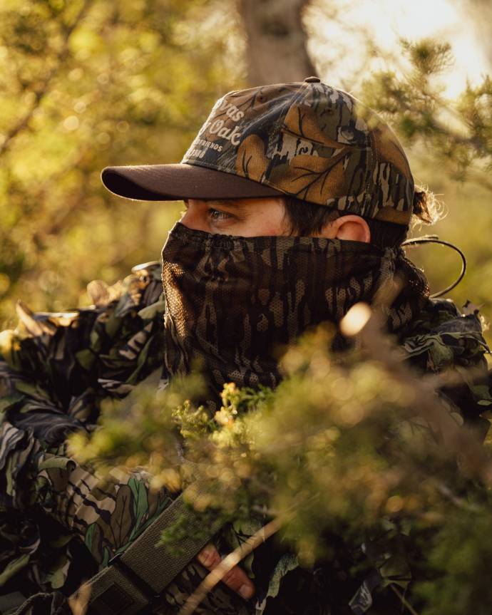 View of Tecovas x Mossy Oak Fall Foliage Hat - Mossy Oak Fall Foliage