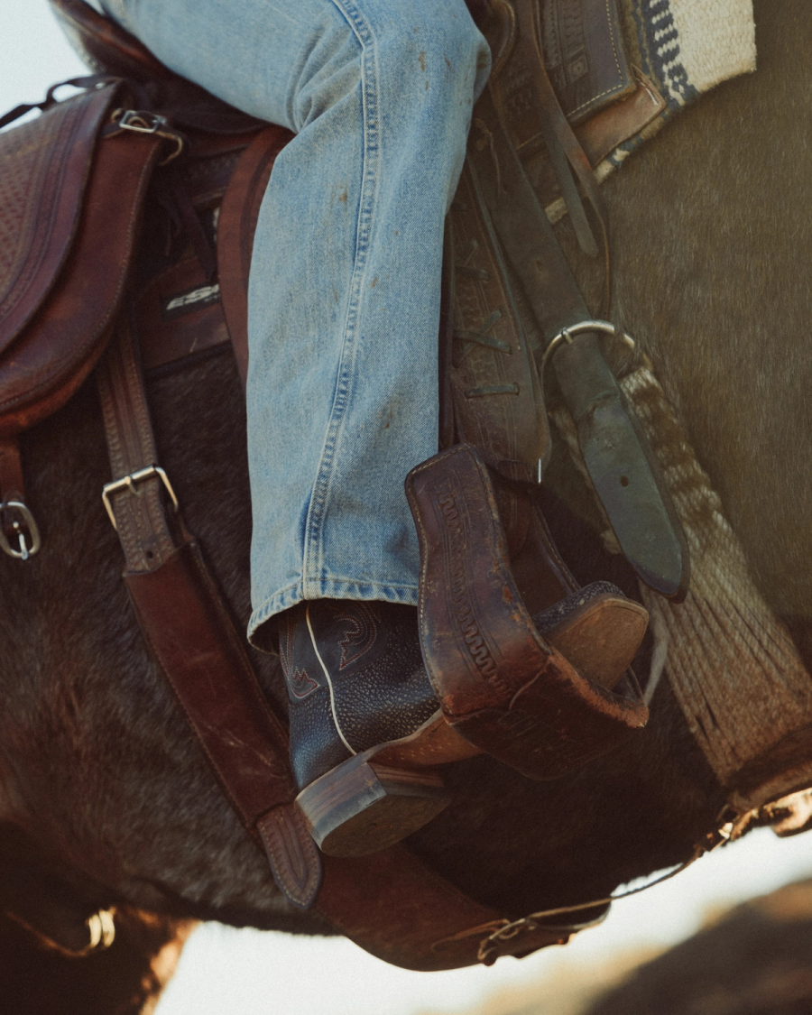 The Parker Horseman Boot - Gray bison | Tecovas