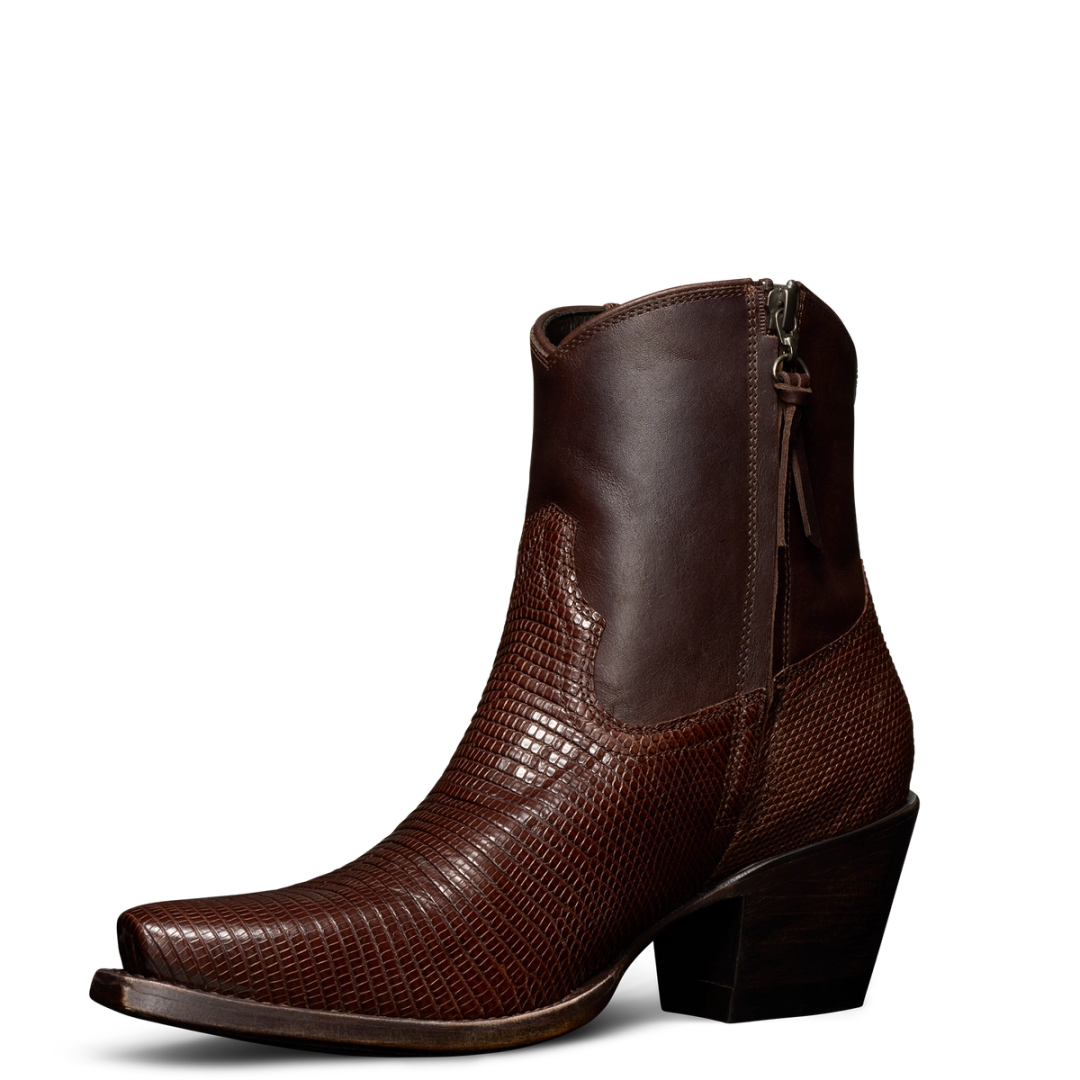 Women's Zip Ankle Boots | The Thomas Rhett Macy - Chocolate | Tecovas