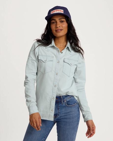 Wrangler Alaya Women's Western Pearl Snap Shirt XL