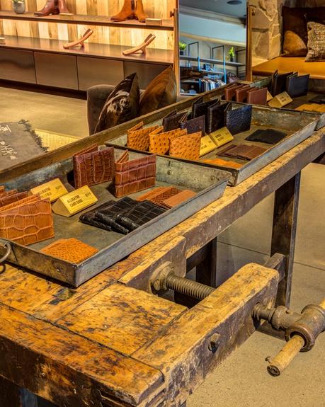 Image of the inside of the Keirland Commons Store showing wallets