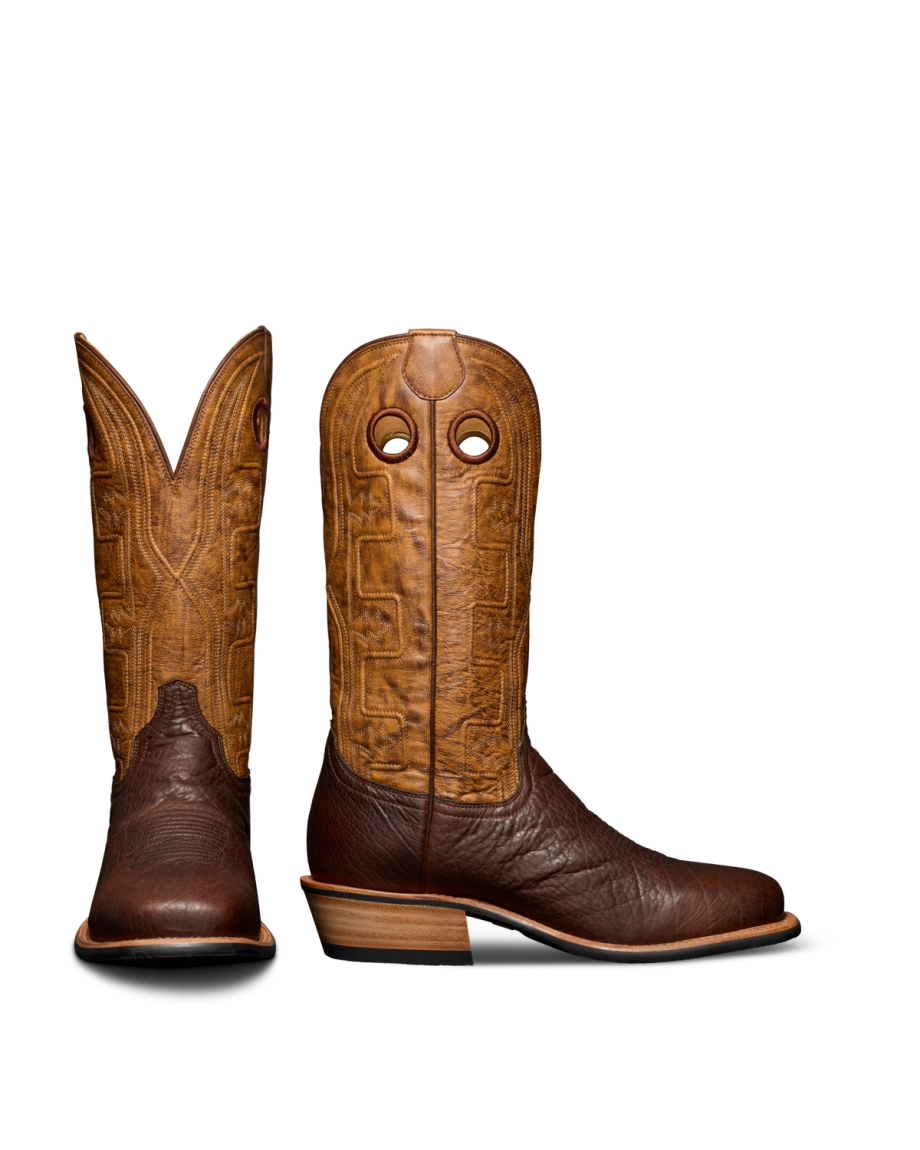 Pair view of The Cody - Chocolate on plain background