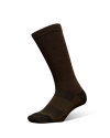 View of Mid-Calf Sock (3 Pack) - Tan / Dark Gray / Brown
