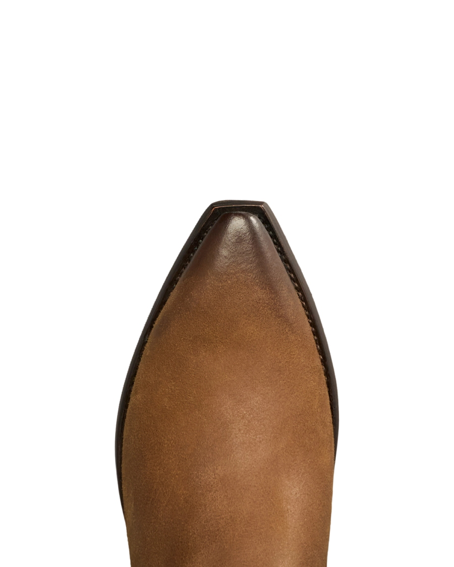 The Blaze in Husk Goat Roughout - Men's Zip Boot | Tecovas