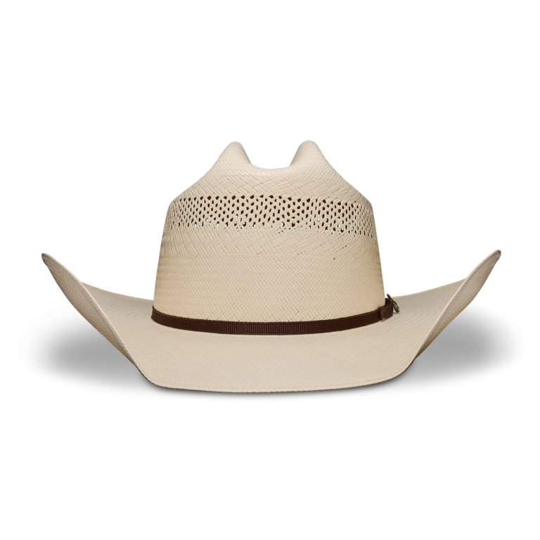 Cattleman Straw Cowboy Hat - Natural