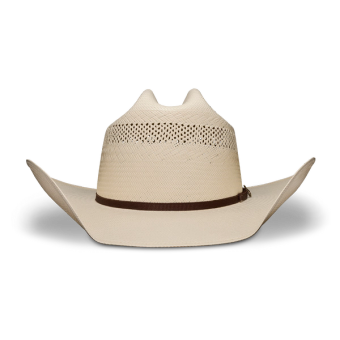 Cattleman Straw Cowboy Hat image