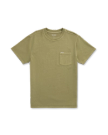 Closeup detail view of Men's Standard Issue Pocket T-Shirt - Washed Sage