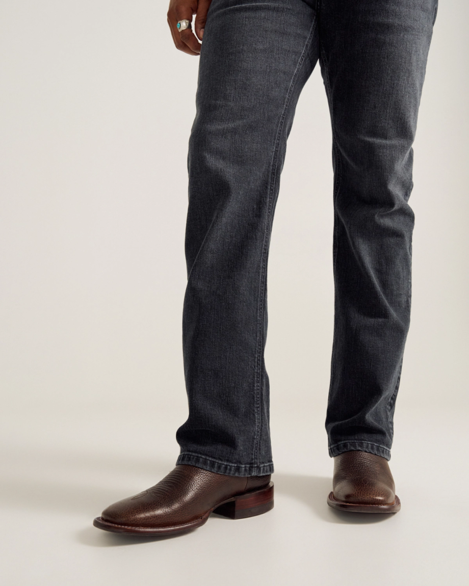 View of The Doc - Chocolate / Crimson Bison