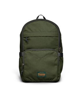 Front view of Canyon Backpack - Moss on plain background