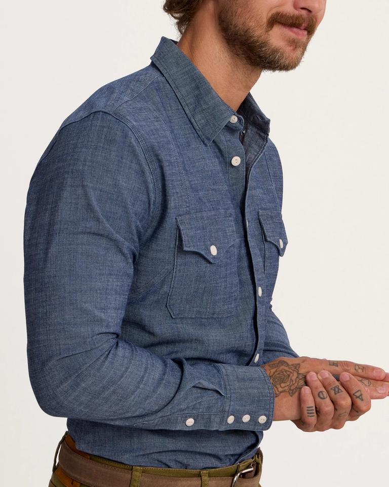 Men's Work Shirt - Medium Blue