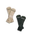 Front view of Hiker Socks (2-Pack) - Boot Scootin' Green on plain background