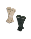 Front view of Hiker Socks (2-Pack) - Boot Scootin' Green on plain background