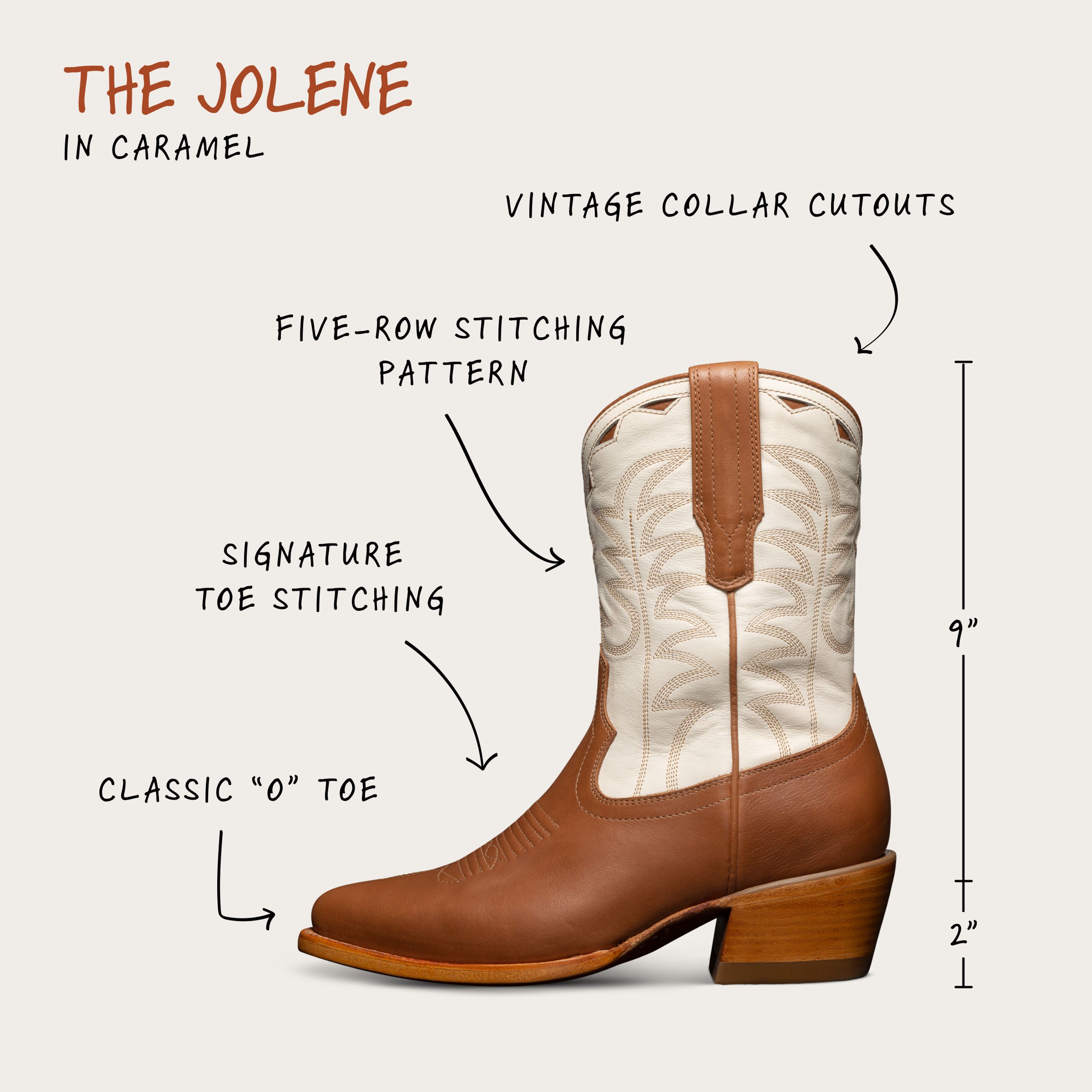 Tecovas Jolene Bone/ Midnight Boots main image 0