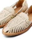 Closeup view of The Maya - Bone Cowhide
