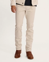 Front view of Men's Everyday Standard Jeans - Natural on model