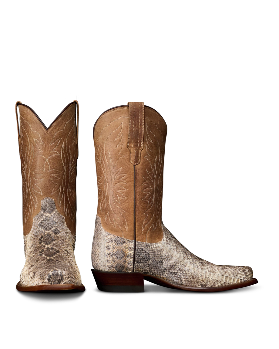 Pair view of The Bowie - Natural Rattlesnake on plain background