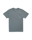 Closeup detail view of Men's Standard Issue Pocket Tee SS - Washed Storm