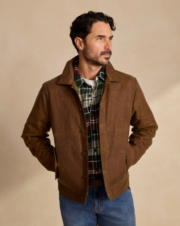 Oiled 2025 canvas jacket
