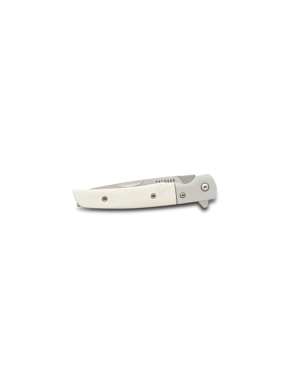 View of Bone Ranch Knife - White