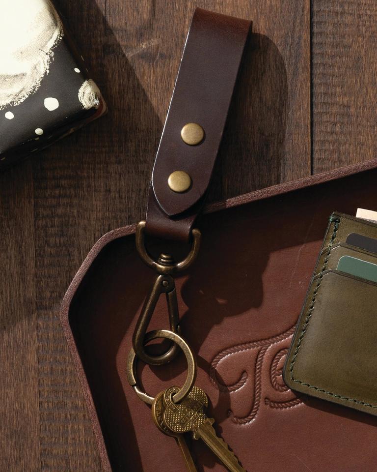 Leather Lanyard Keychain Keyring Bag Accessories Car Keychain