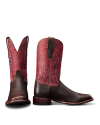 Pair view of The Doc - Chocolate / Crimson Bison on plain background