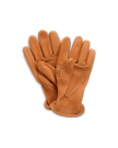 Back view of Chore Gloves - Tan on plain background